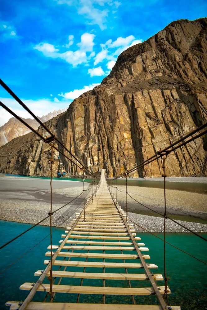 Jambatan Hussaini, Hunza
